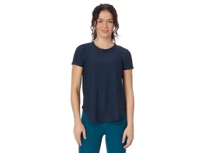 Beyond Yoga Featherweight On The Down Low T-shirts In Blue
