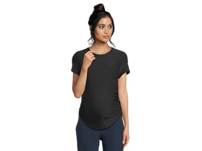 Beyond Yoga Featherweight One And Only Maternity T-shirts In Black