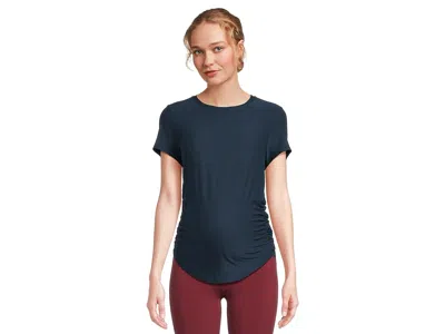 Beyond Yoga Featherweight One And Only Maternity T-shirts In Blue