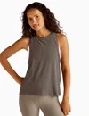 Beyond Yoga Featherweight Rebalance Tank Top In Soft Umber Heather In Brown