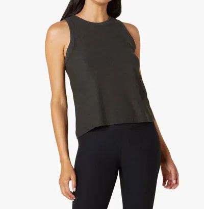 BEYOND YOGA FEATHERWEIGHT REBALANCE TANK IN DARKEST NIGHT