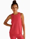 Beyond Yoga Featherweight Rebalance Tank In Pink