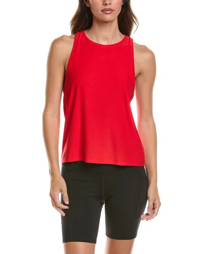 Beyond Yoga Featherweight Rebalance Tank In Red