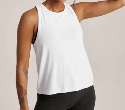 Beyond Yoga Featherweight Rebalance Tank Top In Cloud White In Multi