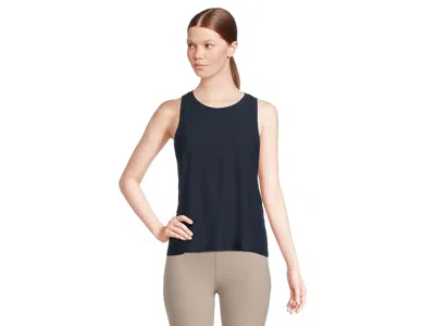 Beyond Yoga Featherweight Rebalance Tank Top Women's Sleeveless Nocturnal Navy: Xs, Spandex/polyester In Blue