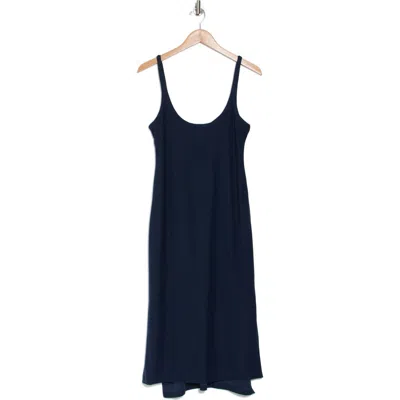 Beyond Yoga Featherweight Resort Midi Tank Dress In Darkest Night