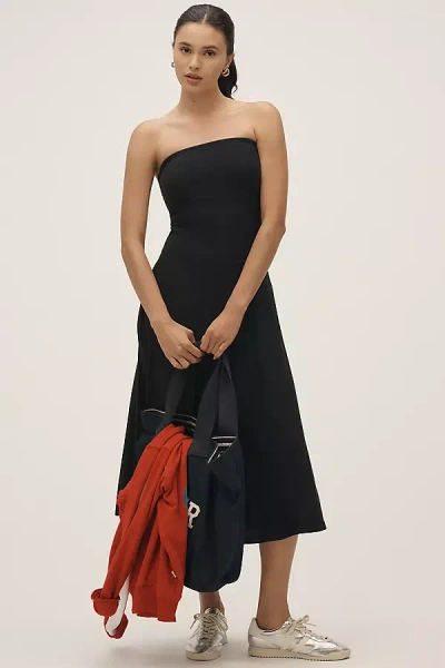 Beyond Yoga Featherweight Strapless Midi Dress