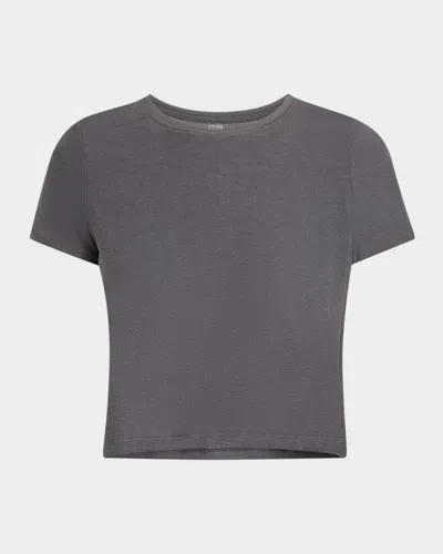 BEYOND YOGA FEATHERWEIGHT SUPREME CROPPED TEE