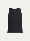 Beyond Yoga Featherweight Let It Grow Racerback Maternity Tank In Darkest Night In Darkest Night