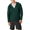 Beyond Yoga Freefit Zip Hoodie In Forest Green - Pine