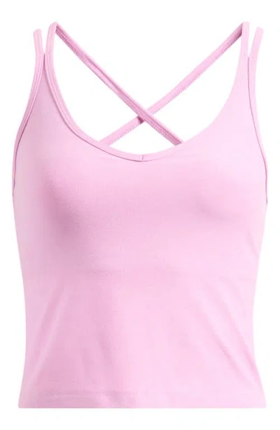 Beyond Yoga Get Across Spacedye Tank In Pink Haze Heather