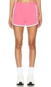 Beyond Yoga Featherweight Embrace Cropped Tank In Pink Horizion & True White