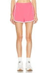 Beyond Yoga Featherweight Embrace Cropped Tank In Pink Horizon & True White