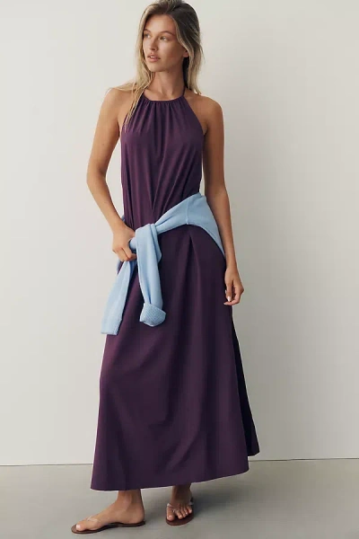Beyond Yoga Go With The Flow Halter Dress In Multi