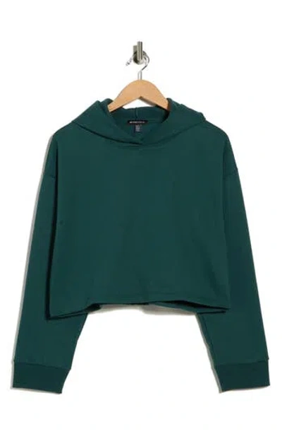 Beyond Yoga Happiness Crop Hoodie In Green