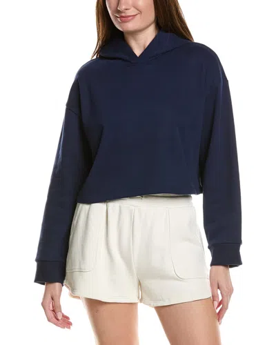 Beyond Yoga Happiness Cropped Hoodie In Blue