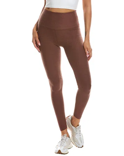 Beyond Yoga High Waist Long Legging In Brown
