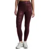 Beyond Yoga High Waist Midi Leggings In Burgundy