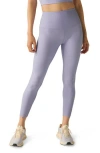 Beyond Yoga High Waist Rib Midi Leggings In Blue