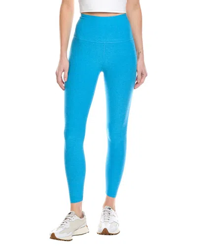 Beyond Yoga High Waisted Midi Legging In Blue