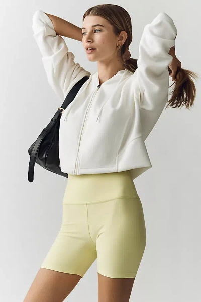 Beyond Yoga High-rise Biker Shorts In Green
