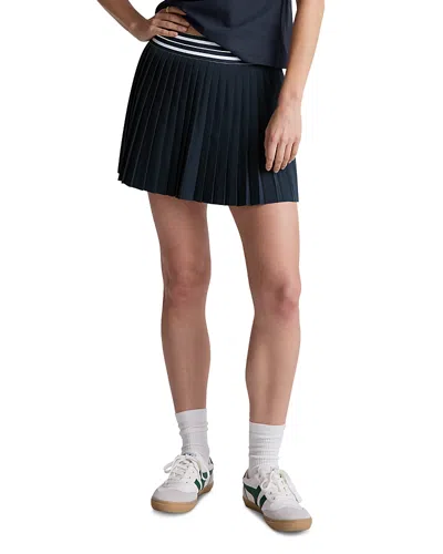 BEYOND YOGA IF YOU PLEATS MINI SKIRT