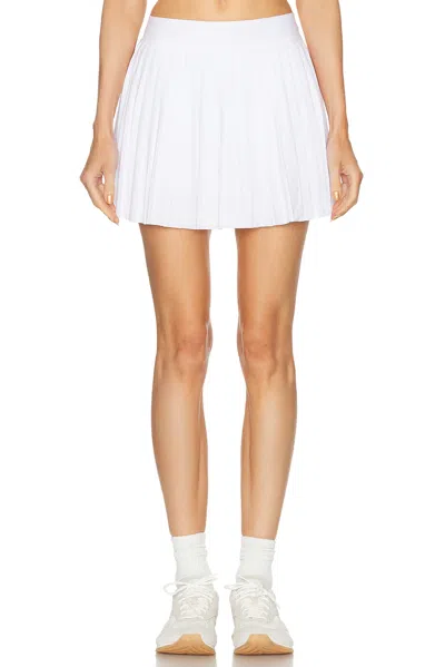 BEYOND YOGA IF YOU PLEATS MINI SKIRT
