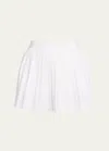 Beyond Yoga Spacedye Hot Shot Circle Skort In True White