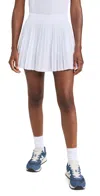 Beyond Yoga If You Pleats Miniskirt True White In True White