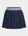 Beyond Yoga If You Pleats Tipped Elastic Mini Skirt