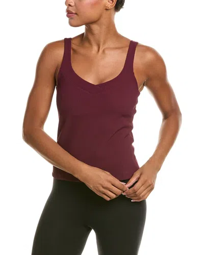 Beyond Yoga Impulse Classic Tank In Burgundy