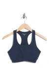 Beyond Yoga Impulse Rib Sports Bra In Blue