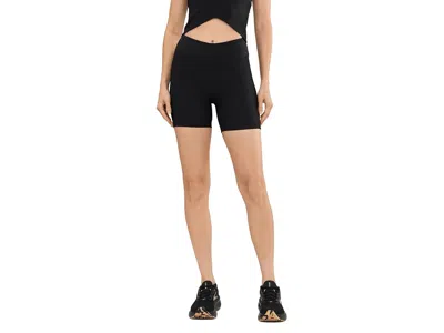 Beyond Yoga Impulse Ribbed V-waist Biker Shorts Women's Shorts Black Onyx: Sm (us Women's 4-6) 5