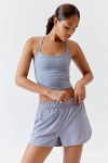Beyond Yoga In Stride Short In Light Grey, Women's At Urban Outfitters