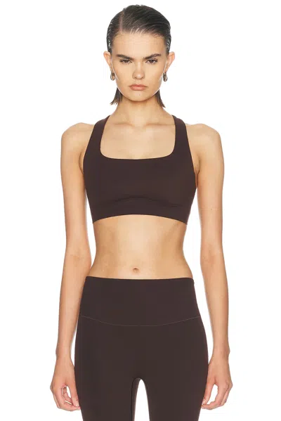 Beyond Yoga Inthezone Bra In Brown
