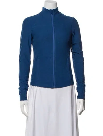 Pre-owned Beyond Yoga Jacket In Blue