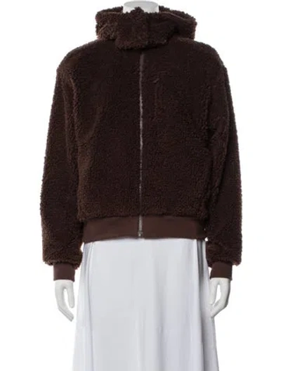Pre-owned Beyond Yoga Jacket In Brown