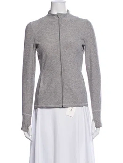 Pre-owned Beyond Yoga Jacket In Grey