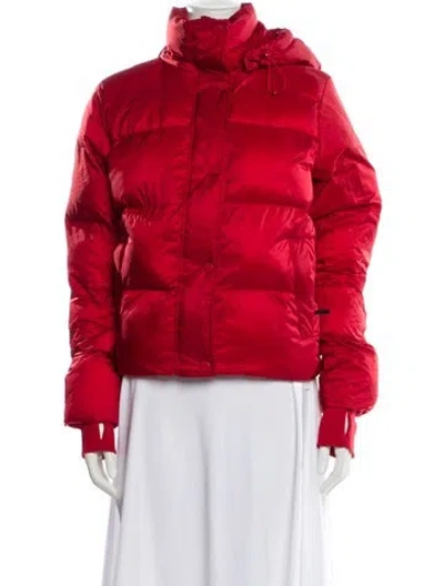Pre-owned Beyond Yoga Jacket In Red
