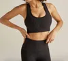 BEYOND YOGA BEYOND YOGA JACQUARD WORK IT OVER LONG LINE BRA IN BLACK