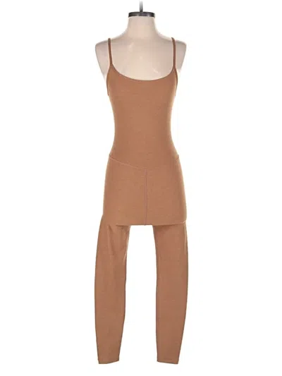 Pre-owned Beyond Yoga Jumpsuit In Brown