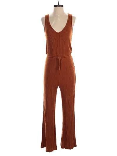 Pre-owned Beyond Yoga Jumpsuit In Brown