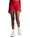 Beyond Yoga Powerbeyond Strive Biker Short In Retro Red In Red