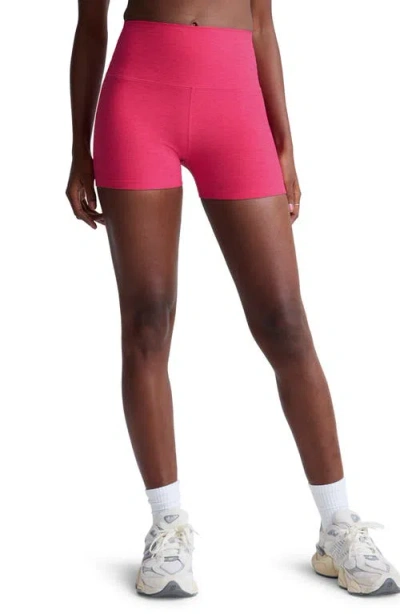 Beyond Yoga Keep Pace Space Dye Bike Shorts