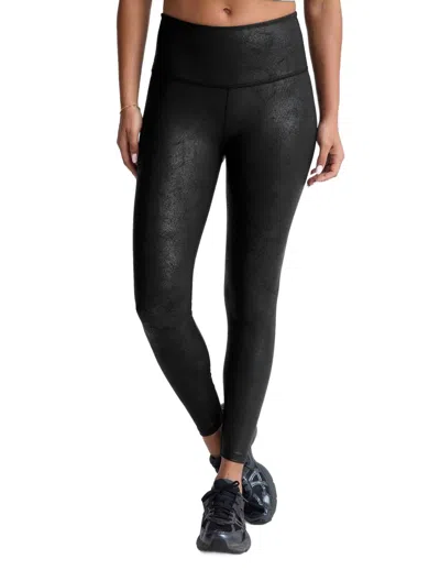 Beyond Yoga Leatherette High Waist Leggings In Black