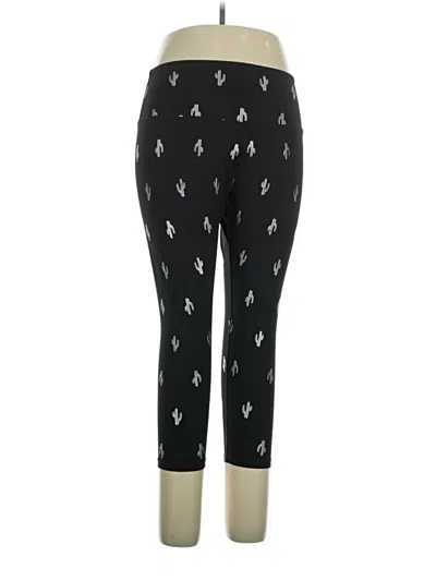 Pre-owned Beyond Yoga Leggings In Black