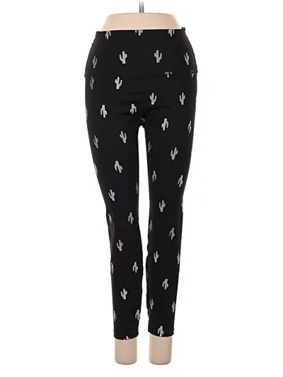 Pre-owned Beyond Yoga Leggings In Black