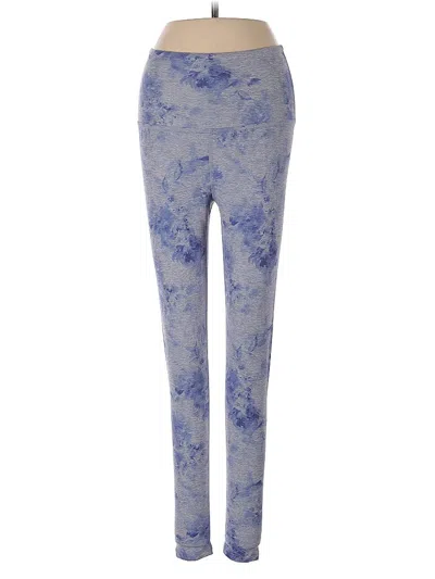 Pre-owned Beyond Yoga Leggings In Blue