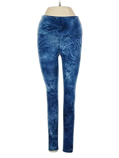 Pre-owned Beyond Yoga Leggings In Blue