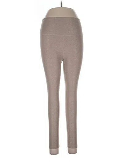 Pre-owned Beyond Yoga Leggings In Brown